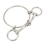 125mm Stainless Steel Horse Mouth Bit 5 Inch Horse Bits Outdoor Training Loose Ring
