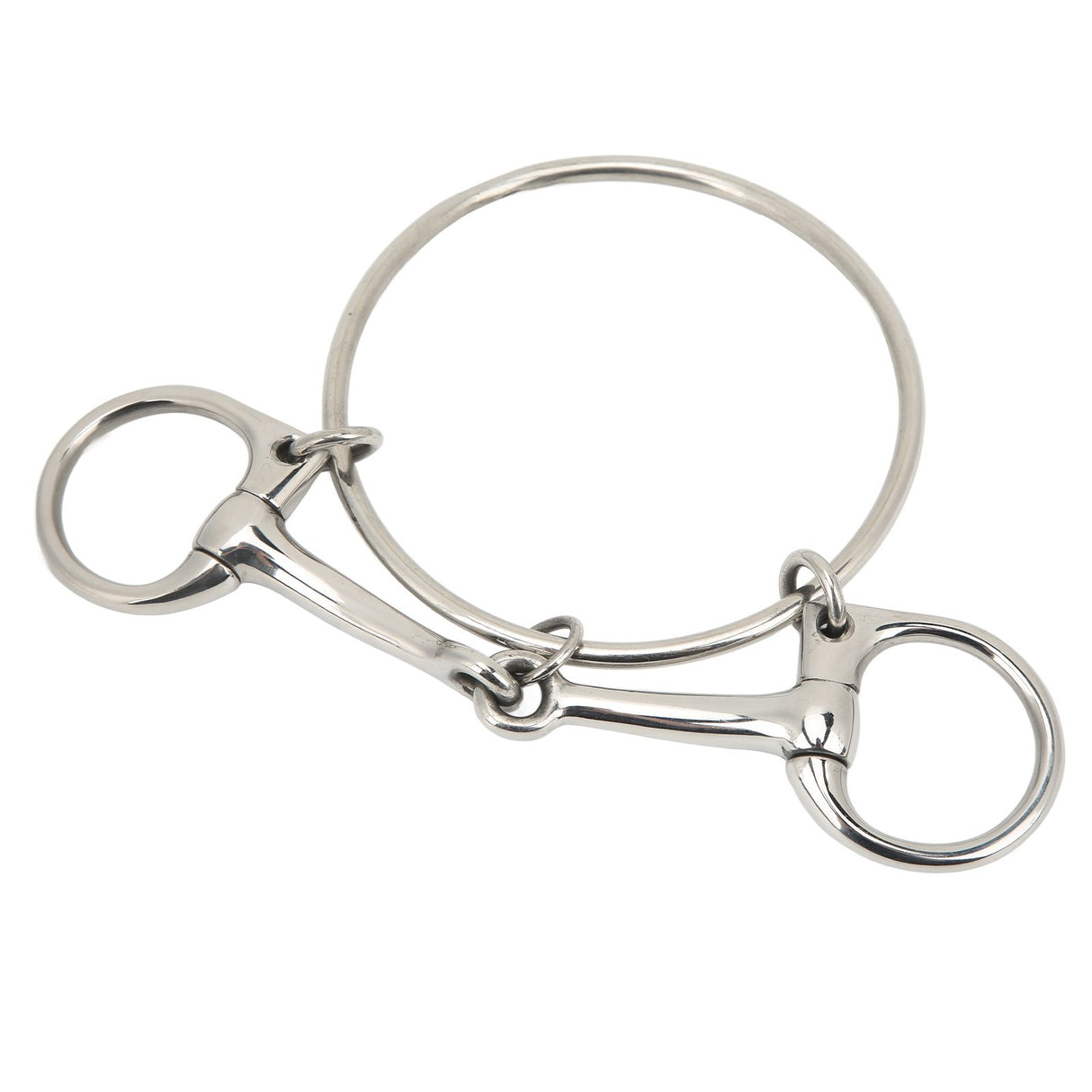 125mm Stainless Steel Horse Mouth Bit 5 Inch Horse Bits Outdoor Training Loose Ring