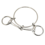 125mm Stainless Steel Horse Mouth Bit 5 Inch Horse Bits Outdoor Training Loose Ring