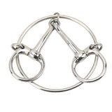125mm Stainless Steel Horse Mouth Bit 5 Inch Horse Bits Outdoor Training Loose Ring - Extra Image