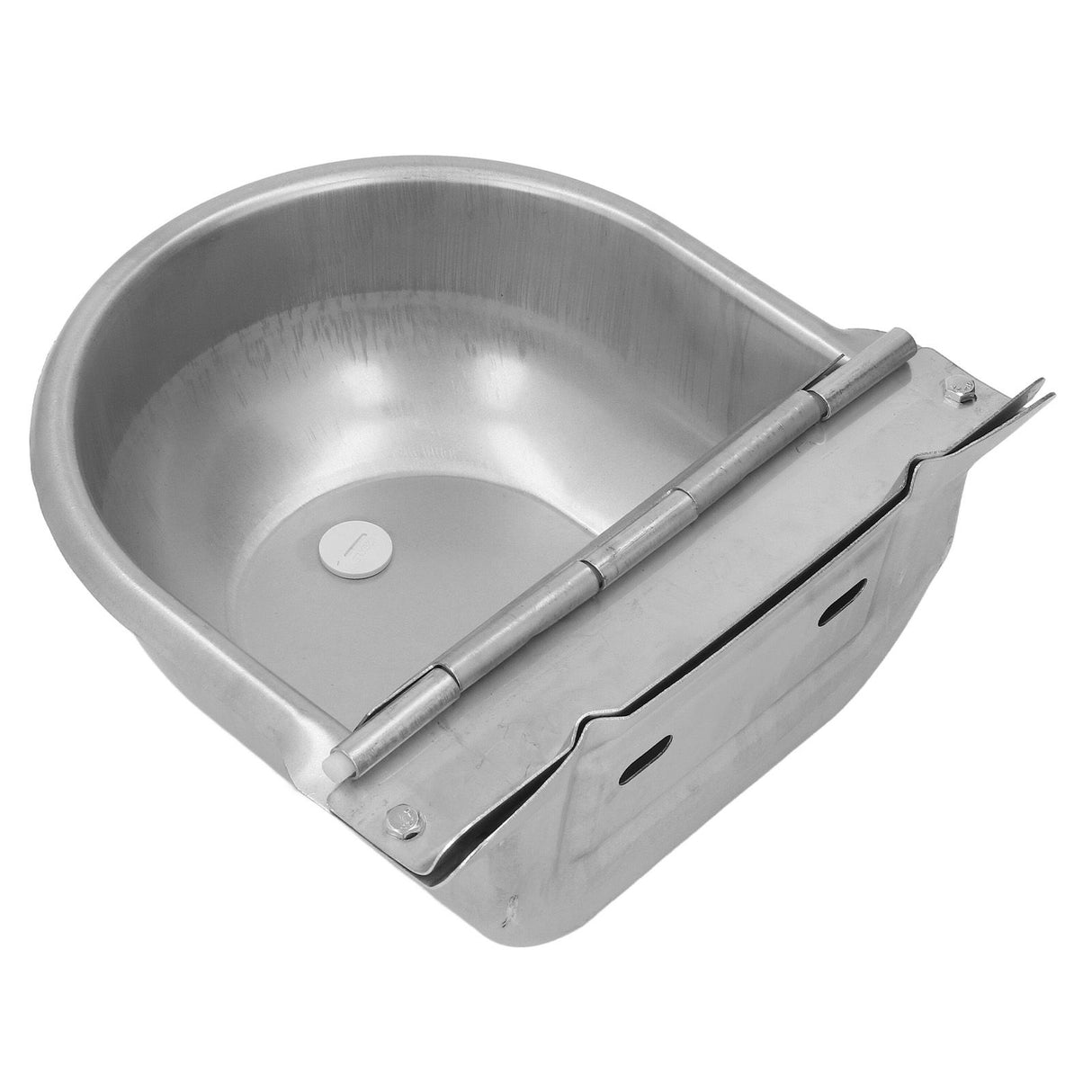Cow Drinking Bowl Stainless Steel Automatic Water Feeder Livestock Water Drinker Bowl Float Ball Clamshell