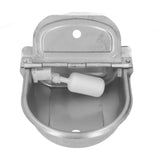 Cow Drinking Bowl Stainless Steel Automatic Water Feeder Livestock Water Drinker Bowl Float Ball Clamshell