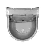 Cow Drinking Bowl Stainless Steel Automatic Water Feeder Livestock Water Drinker Bowl Float Ball Clamshell