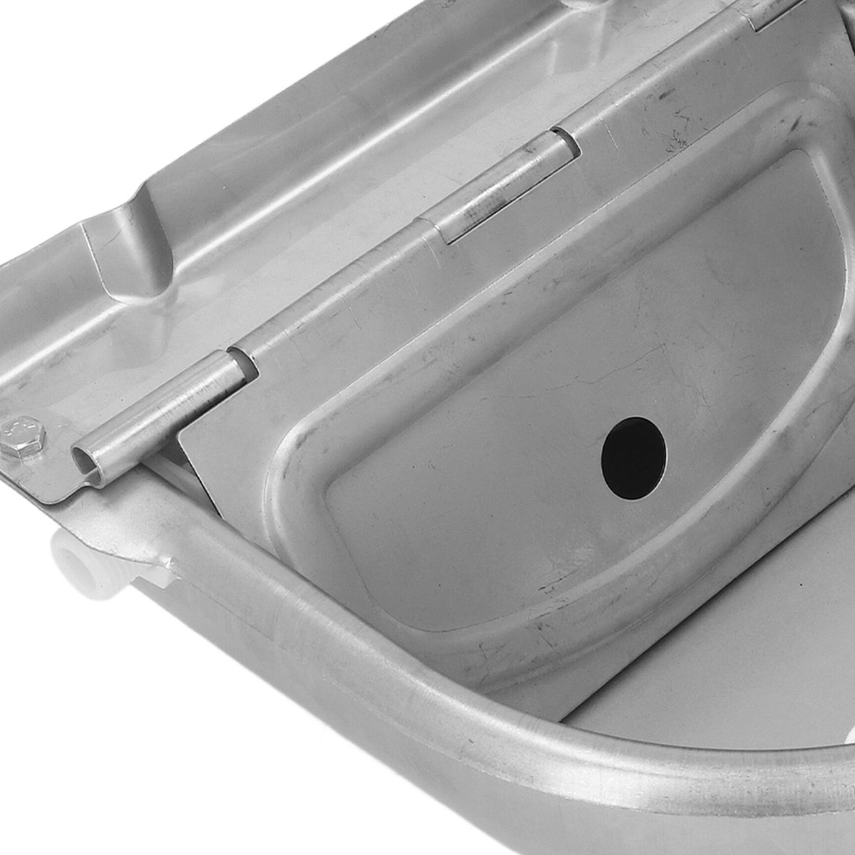 Cow Drinking Bowl Stainless Steel Automatic Water Feeder Livestock Water Drinker Bowl Float Ball Clamshell