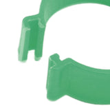 100 Pcs Poultry Feet Ring Open Type Buckle Breeding Chicken Duck Goose Foot Ring Chicken Accessory Green 25mm