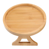 Sofa Tray Bamboo Wood Texture Armrest Couch Clip On Tray Table for Coffee Tea Snacks