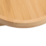 Sofa Tray Bamboo Wood Texture Armrest Couch Clip On Tray Table for Coffee Tea Snacks - Extra Image