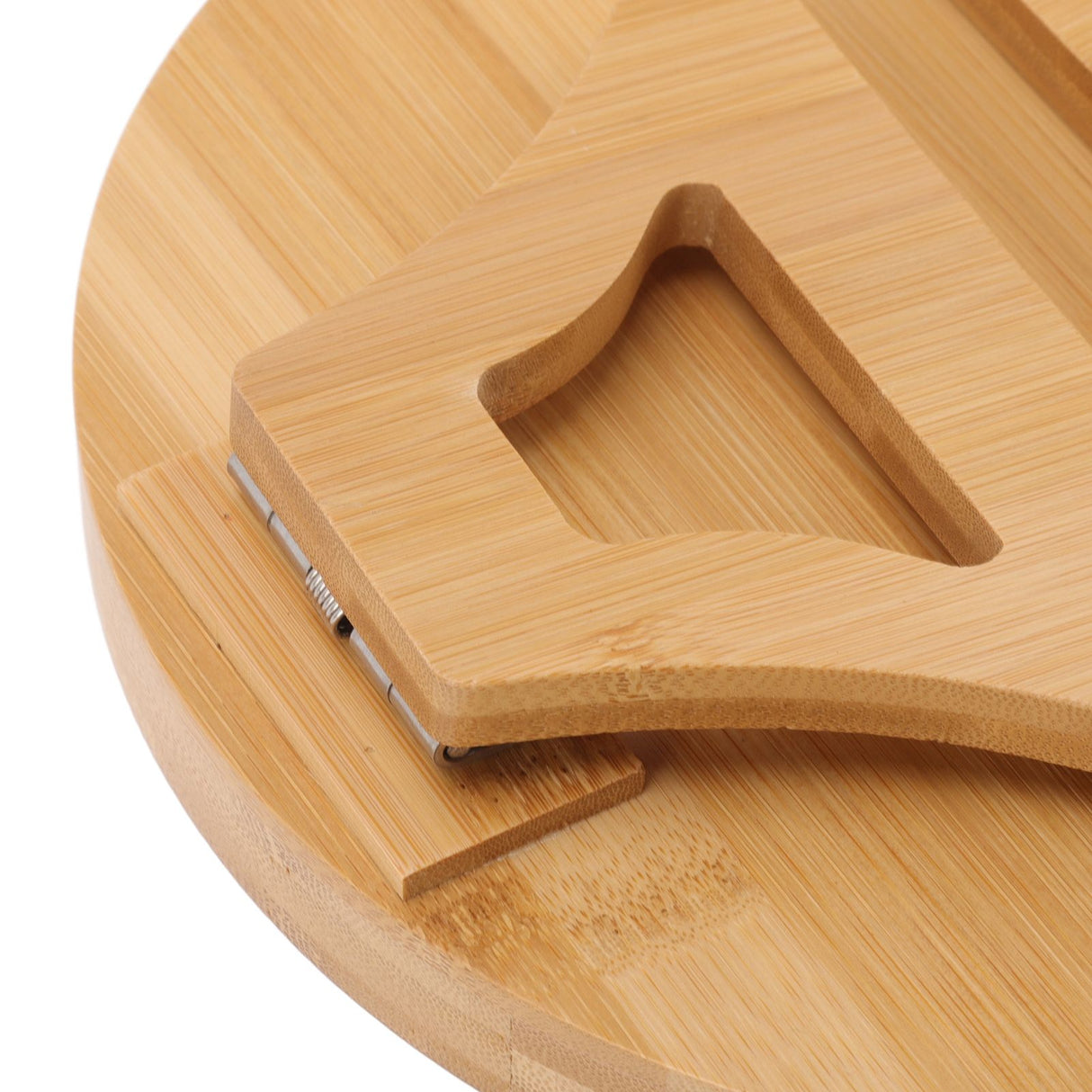Sofa Tray Bamboo Wood Texture Armrest Couch Clip On Tray Table for Coffee Tea Snacks