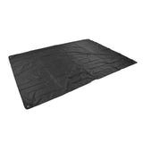 Drum Set Cover Silver Coated 420D Oxford Cloth Folding Furniture Dust Cover for Indoor Outdoor Black - Low Angle