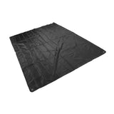 Drum Set Cover Silver Coated 420D Oxford Cloth Folding Furniture Dust Cover for Indoor Outdoor Black - Extra Image