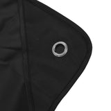 Drum Set Cover Silver Coated 420D Oxford Cloth Folding Furniture Dust Cover for Indoor Outdoor Black