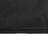 Drum Set Cover Silver Coated 420D Oxford Cloth Folding Furniture Dust Cover for Indoor Outdoor Black