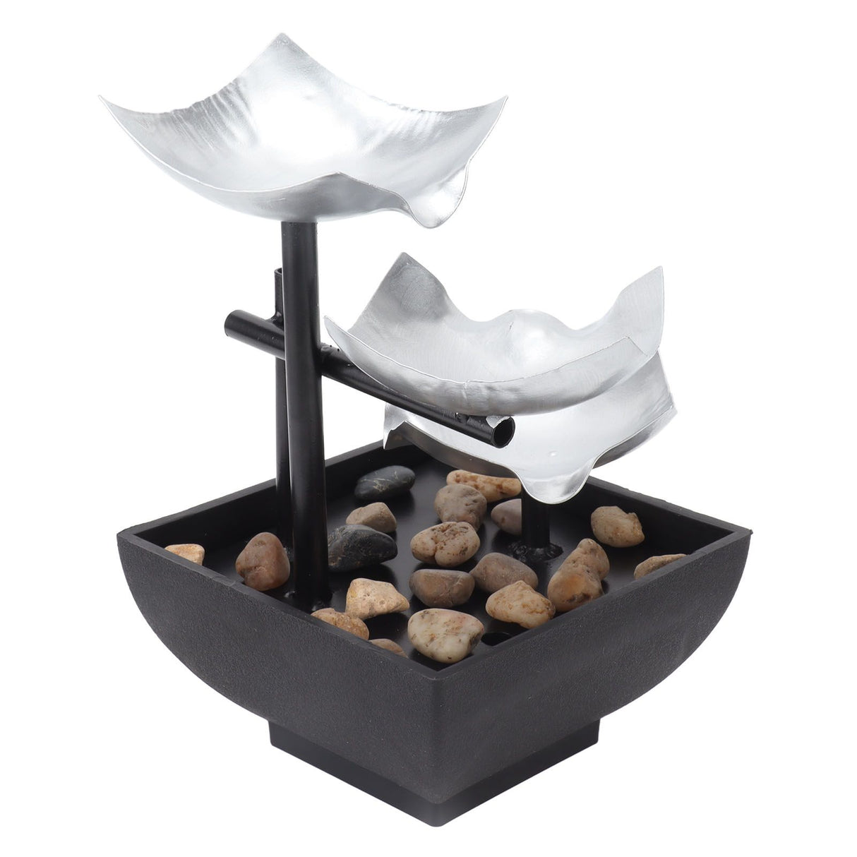 5V Water Fountain Ornament Rock Garden Flowing Water Decoration Home Desktop Fountain Ornament USB Port