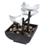 5V Water Fountain Ornament Rock Garden Flowing Water Decoration Home Desktop Fountain Ornament USB Port