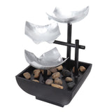 5V Water Fountain Ornament Rock Garden Flowing Water Decoration Home Desktop Fountain Ornament USB Port - 45-Degree Angle