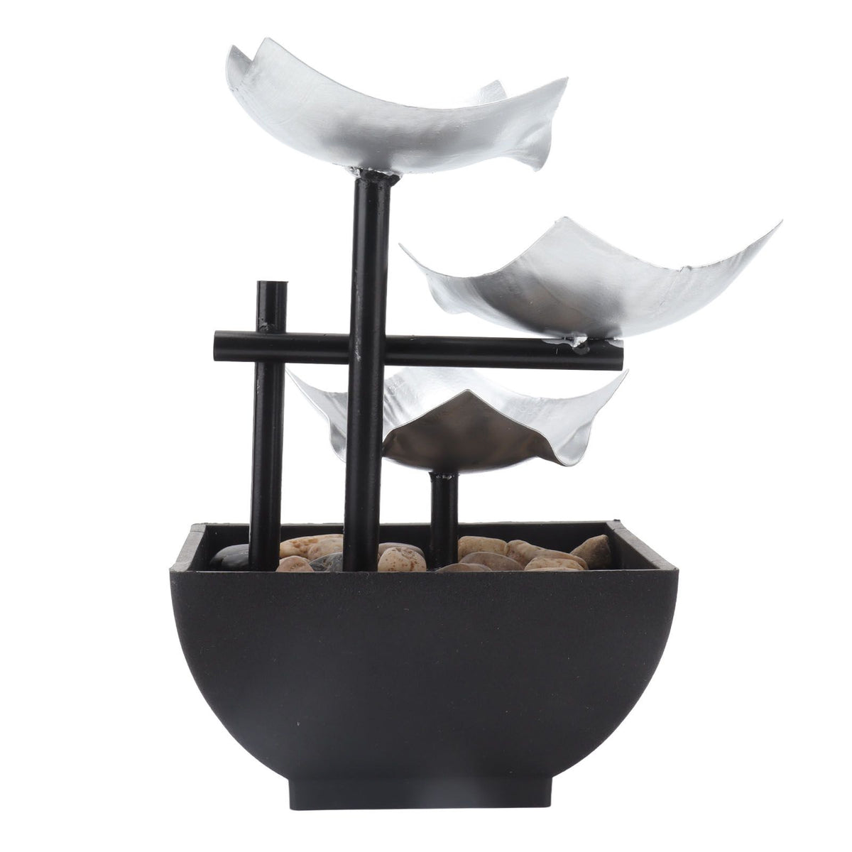 5V Water Fountain Ornament Rock Garden Flowing Water Decoration Home Desktop Fountain Ornament USB Port