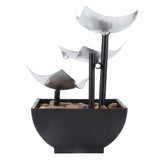 5V Water Fountain Ornament Rock Garden Flowing Water Decoration Home Desktop Fountain Ornament USB Port