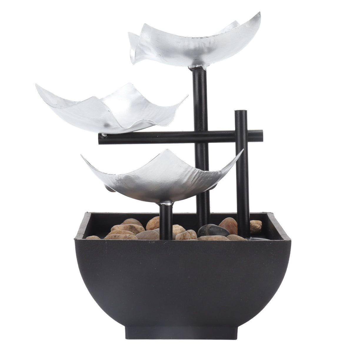 5V Water Fountain Ornament Rock Garden Flowing Water Decoration Home Desktop Fountain Ornament USB Port