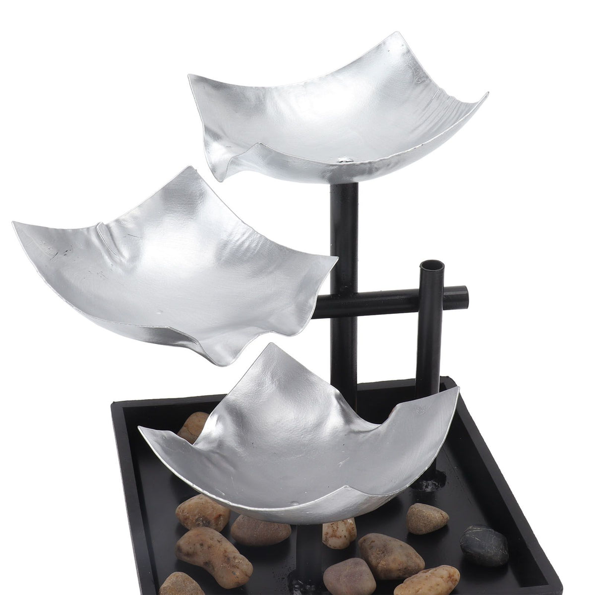 5V Water Fountain Ornament Rock Garden Flowing Water Decoration Home Desktop Fountain Ornament USB Port