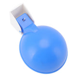 10PCS G1/8 Male Thread Chicken Waterer Cup Thicken Automatic Poultry Water Feeding Equipment for Quails Birds Blue