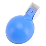 10PCS G1/8 Male Thread Chicken Waterer Cup Thicken Automatic Poultry Water Feeding Equipment for Quails Birds Blue - Extra Image