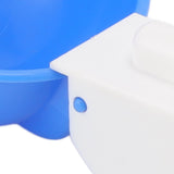 10PCS G1/8 Male Thread Chicken Waterer Cup Thicken Automatic Poultry Water Feeding Equipment for Quails Birds Blue