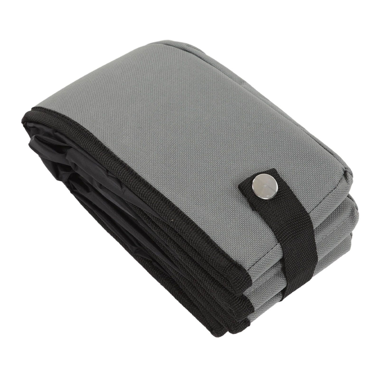 Collapsible Cat Litter Box Cloth Waterproof Outdoor Portable Cat Litter Box for Travel S Grey