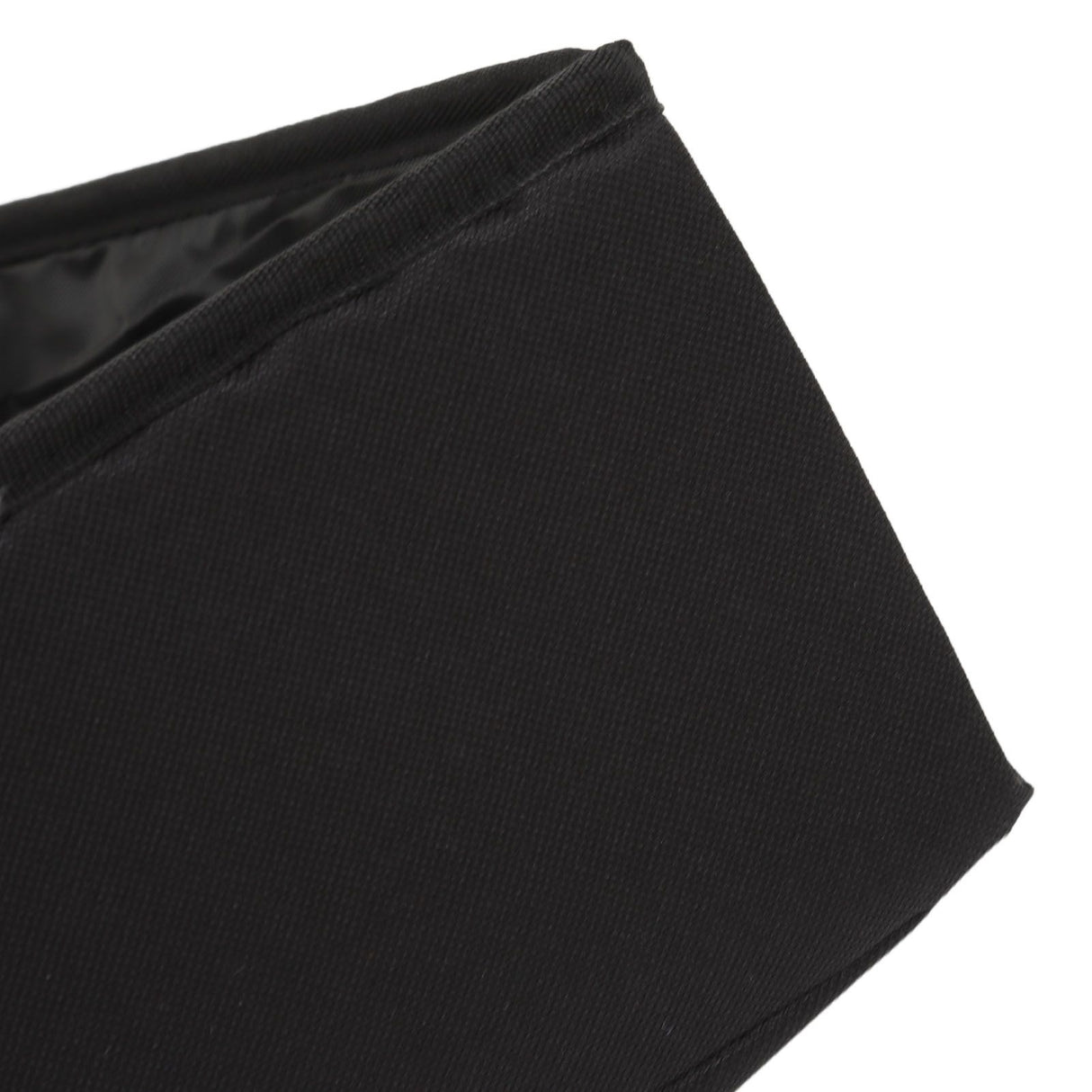 Collapsible Cat Litter Box Cloth Waterproof Outdoor Portable Cat Litter Box for Travel M Black