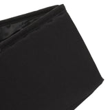 Collapsible Cat Litter Box Cloth Waterproof Outdoor Portable Cat Litter Box for Travel M Black