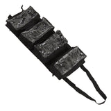 Roll Up Tool Bag 600D Oxford Cloth Detachable Storage Shoulder Bag for Hardware Electrician Tool Black - Extra Image