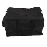 BBQ Tool Bag Portable Waterproof Dustproof Wear Resistant Black BBQ Grilling Tool Storage Tote Bag 74x57x43cm