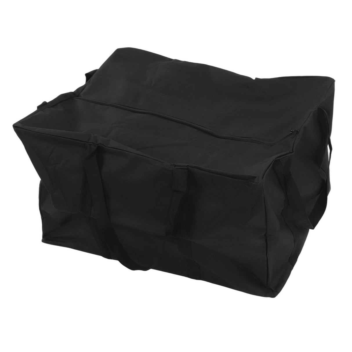 BBQ Tool Bag Portable Waterproof Dustproof Wear Resistant Black BBQ Grilling Tool Storage Tote Bag 74x57x43cm