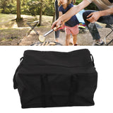 BBQ Tool Bag Portable Waterproof Dustproof Wear Resistant Black BBQ Grilling Tool Storage Tote Bag 74x57x43cm - Extra Image