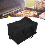 BBQ Tool Bag Portable Waterproof Dustproof Wear Resistant Black BBQ Grilling Tool Storage Tote Bag 74x57x43cm - Extra Image
