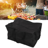 BBQ Tool Bag Portable Waterproof Dustproof Wear Resistant Black BBQ Grilling Tool Storage Tote Bag 74x57x43cm - Extra Image