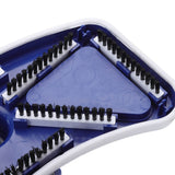 Weighted Butterfly Pool Vacuum Head Swimming Pool Vacuum Head with Wheel Side Brush for Water Parks Aquariums Fish Ponds