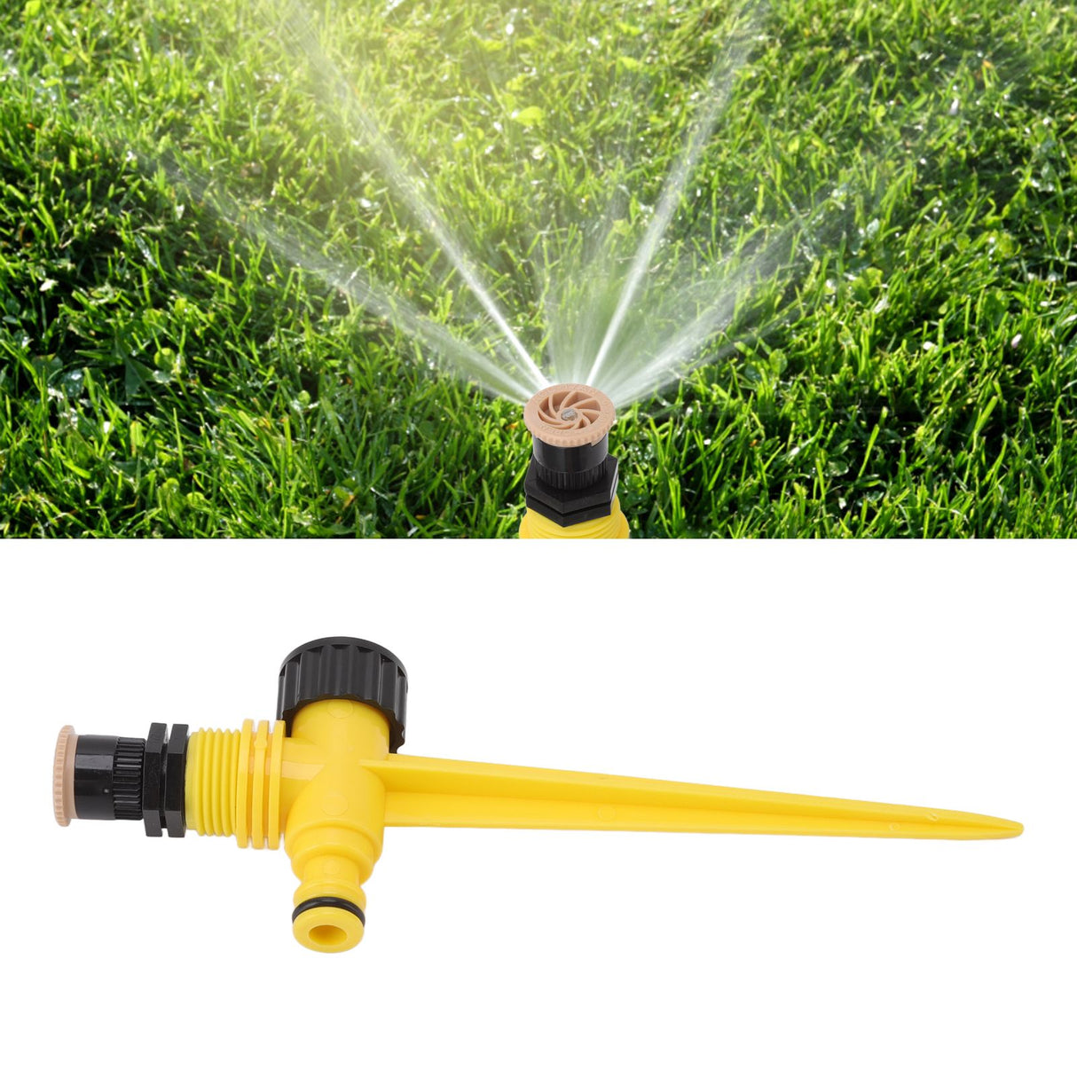 Sprinkler Head Replacement Nozzle 360 Degree Garden Irrigation Green Cooling Watering Equipment
