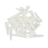 32PCS Plastic Cutter Blades Lawn Mower Blade Replacement Grass Trimmer Head Accessories