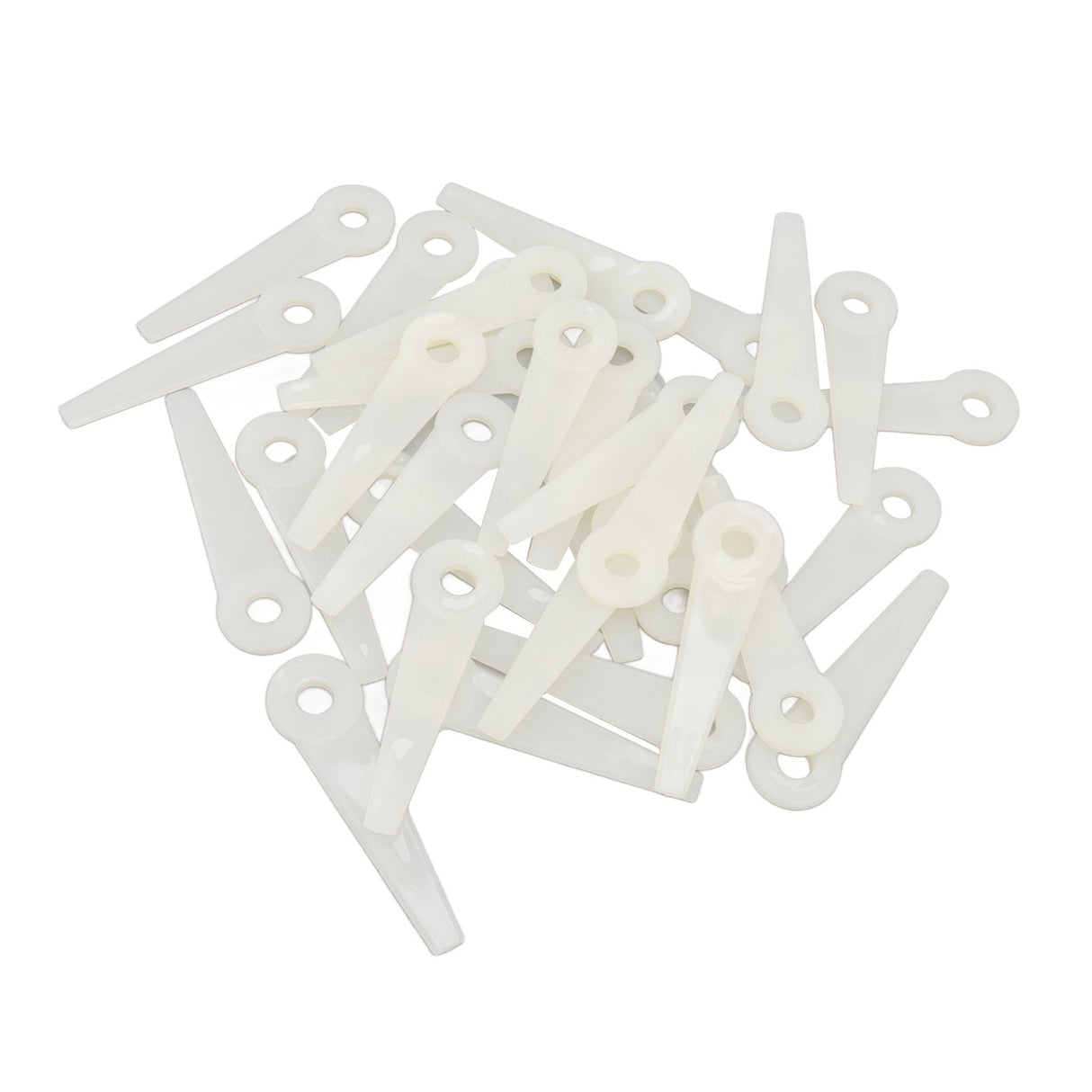 32PCS Plastic Cutter Blades Lawn Mower Blade Replacement Grass Trimmer Head Accessories