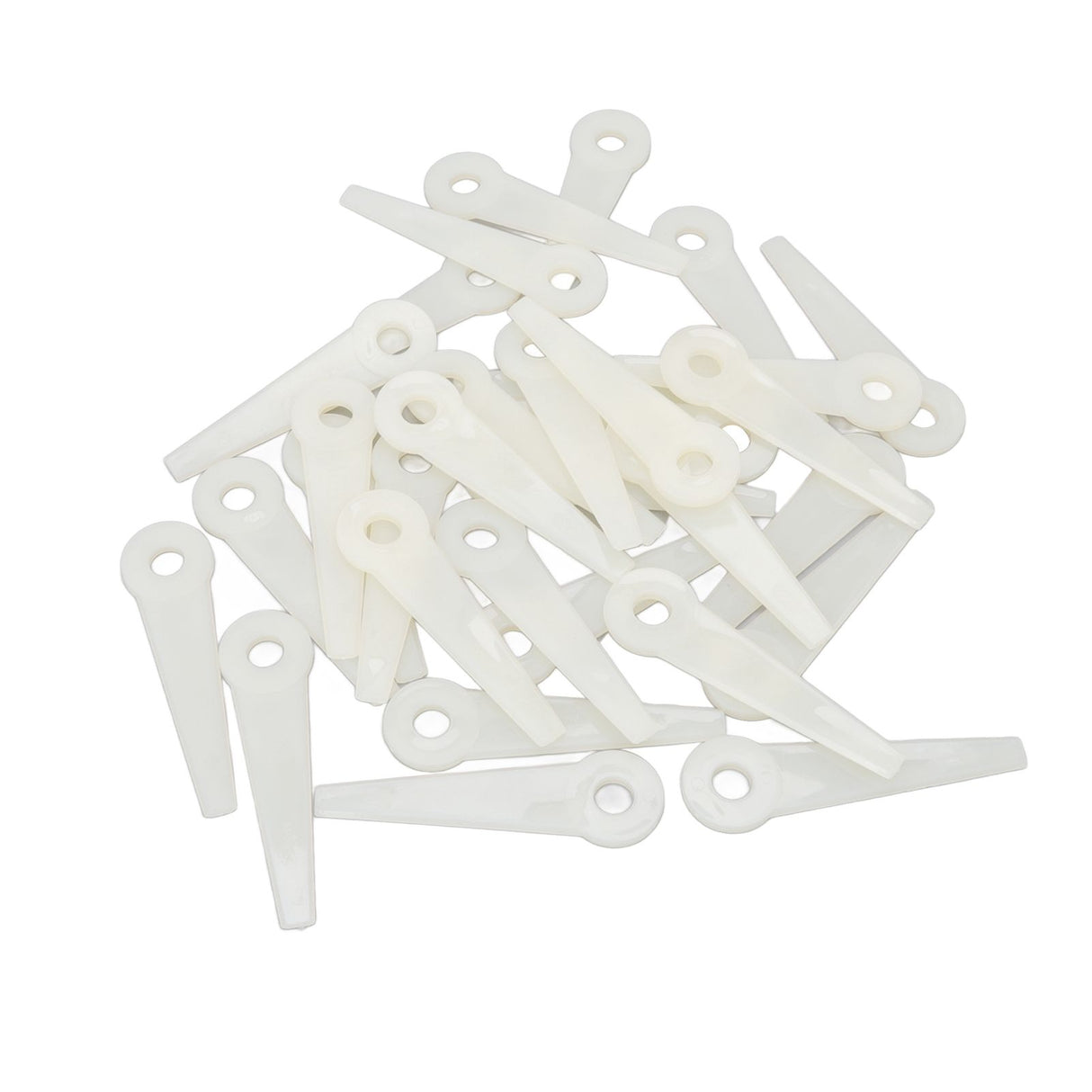 32PCS Plastic Cutter Blades Lawn Mower Blade Replacement Grass Trimmer Head Accessories