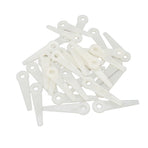 32PCS Plastic Cutter Blades Lawn Mower Blade Replacement Grass Trimmer Head Accessories