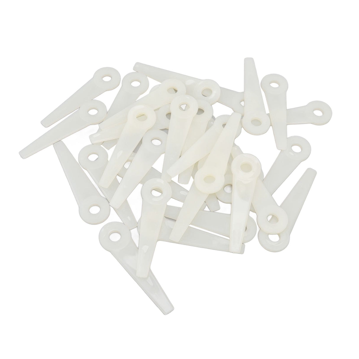 32PCS Plastic Cutter Blades Lawn Mower Blade Replacement Grass Trimmer Head Accessories