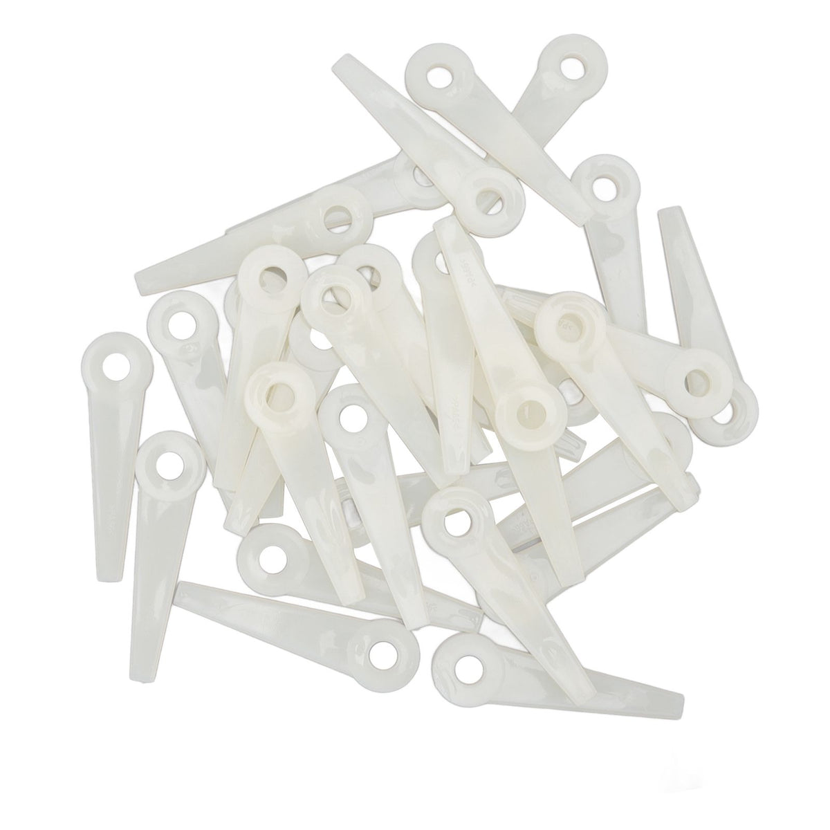 32PCS Plastic Cutter Blades Lawn Mower Blade Replacement Grass Trimmer Head Accessories