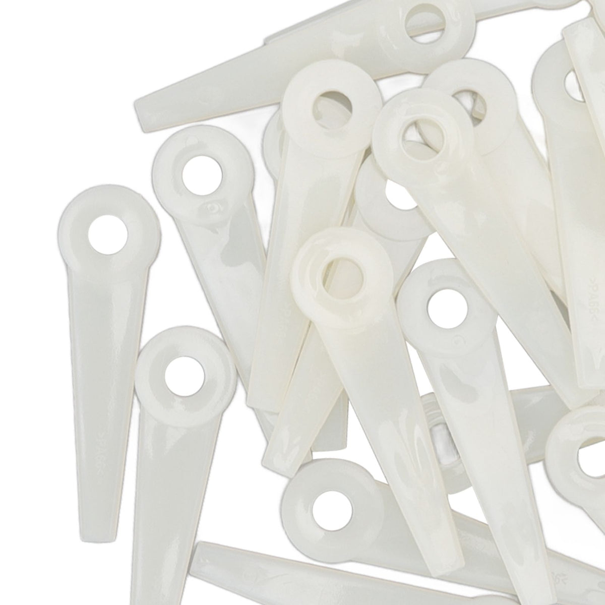 32PCS Plastic Cutter Blades Lawn Mower Blade Replacement Grass Trimmer Head Accessories