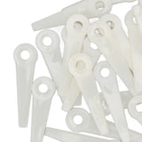 32PCS Plastic Cutter Blades Lawn Mower Blade Replacement Grass Trimmer Head Accessories