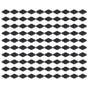 100 PCS Electric Fence Insulator Intermediate Bearing Rod Hemispherical Insulator Fence Front End System Accessories Withstand 15KV