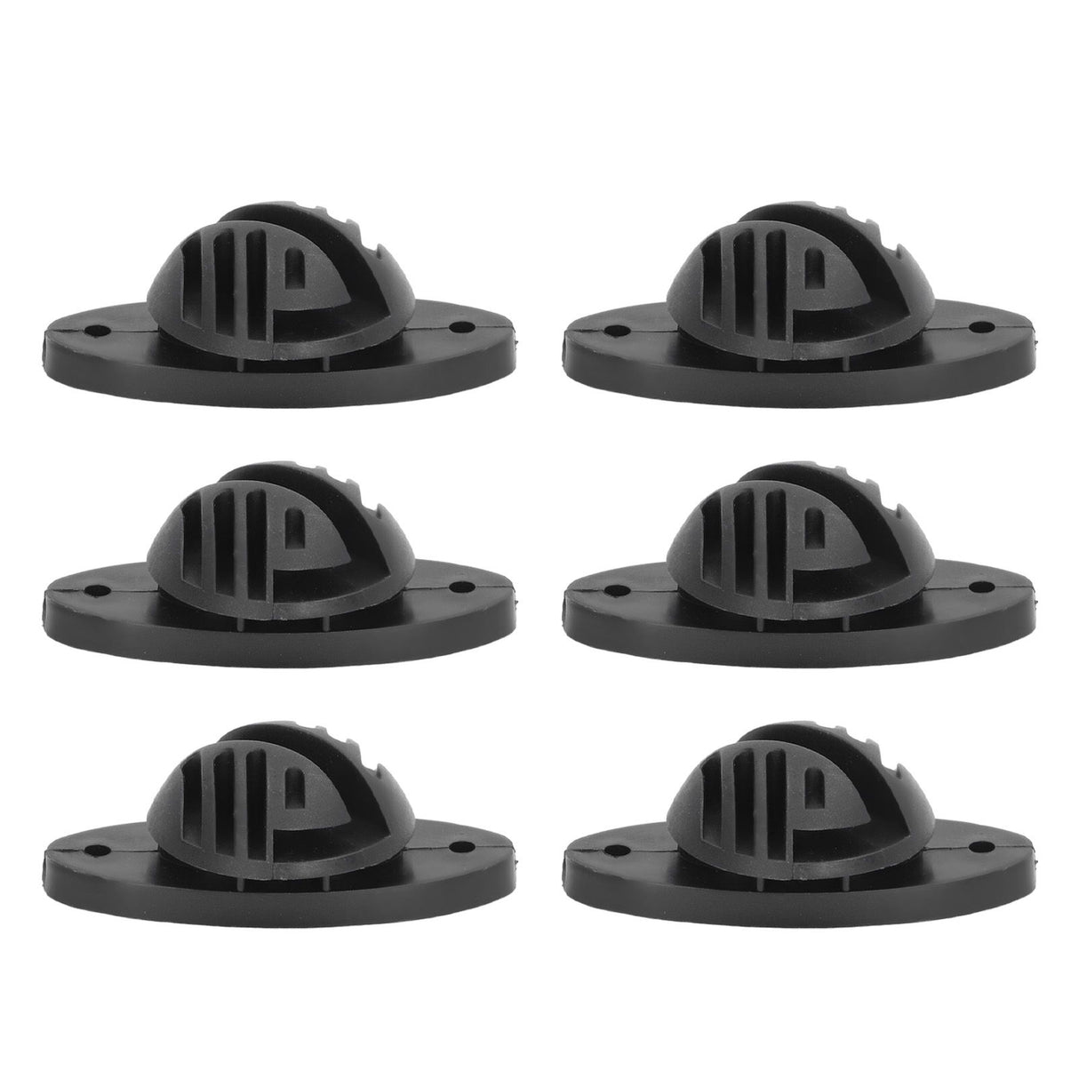 100 PCS Electric Fence Insulator Intermediate Bearing Rod Hemispherical Insulator Fence Front End System Accessories Withstand 15KV