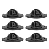 100 PCS Electric Fence Insulator Intermediate Bearing Rod Hemispherical Insulator Fence Front End System Accessories Withstand 15KV