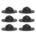 100 PCS Electric Fence Insulator Intermediate Bearing Rod Hemispherical Insulator Fence Front End System Accessories Withstand 15KV