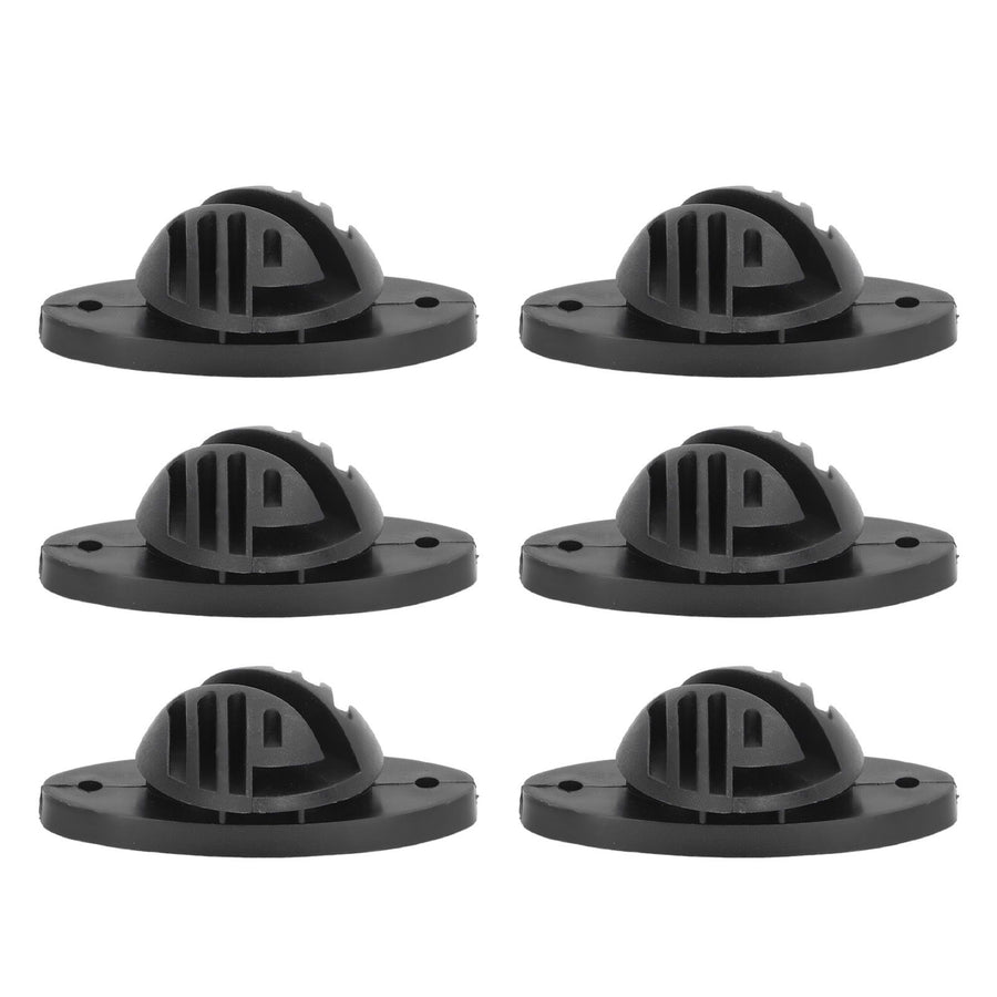 100 PCS Electric Fence Insulator Intermediate Bearing Rod Hemispherical Insulator Fence Front End System Accessories Withstand 15KV
